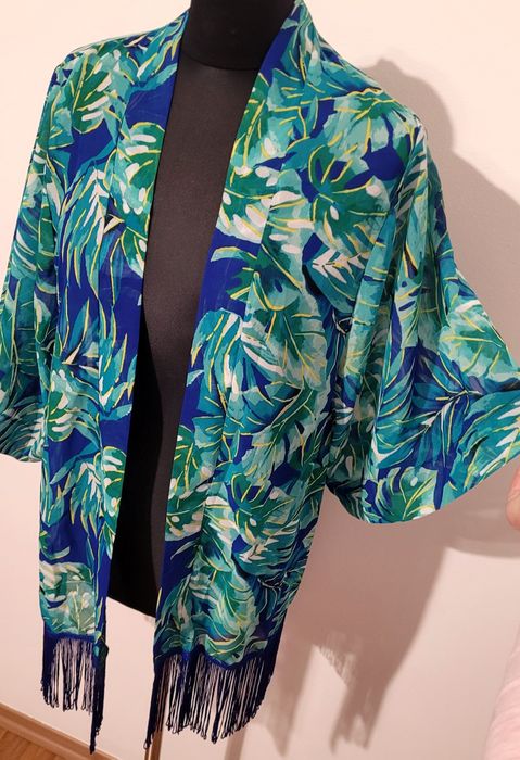 Nowa narzutka podomka damska niezapinana kimono rozm. 44/46