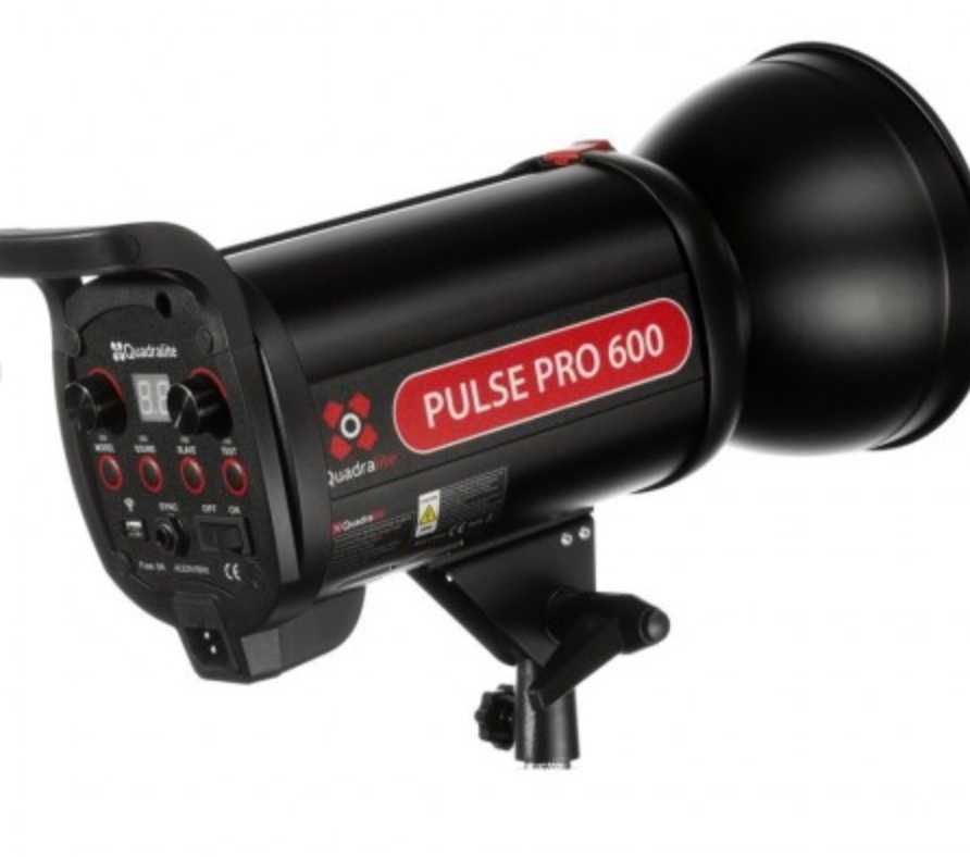 Nowa lampa Lampa Pulse PRO 600 błyskowa Quadralite w pudełku