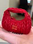 Mala Miu Miu vermelho novo