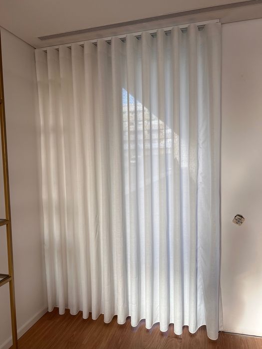 3 cortinas de sala