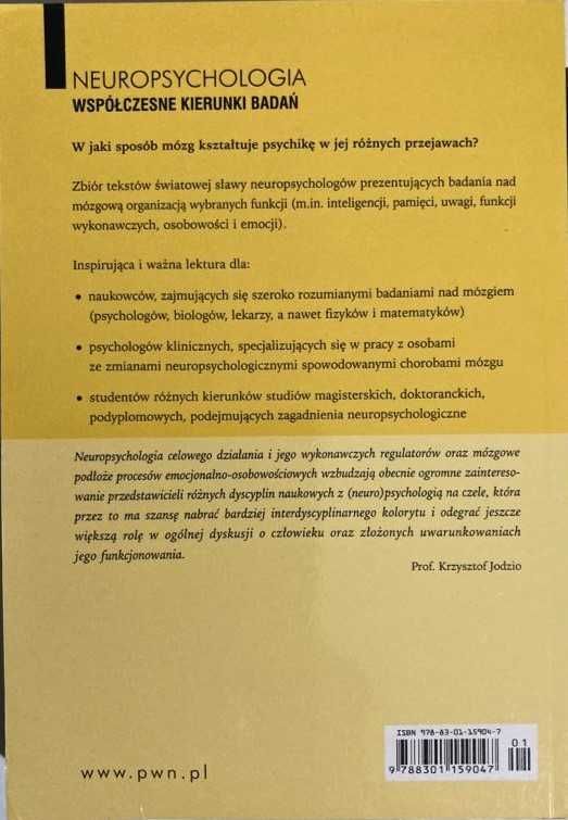 Neuropsychologia. Współczesne kierunki badań