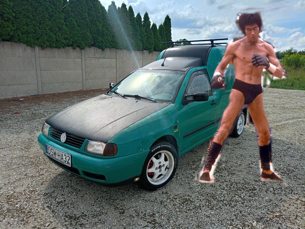 VW Caddy Zielony Szatan 1.9d (czytaj opis)