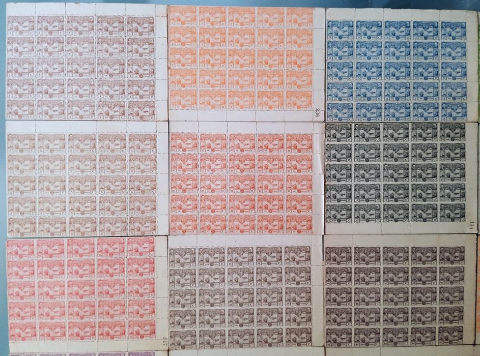 Travessia Aérea do Atlântico, 800 selos.