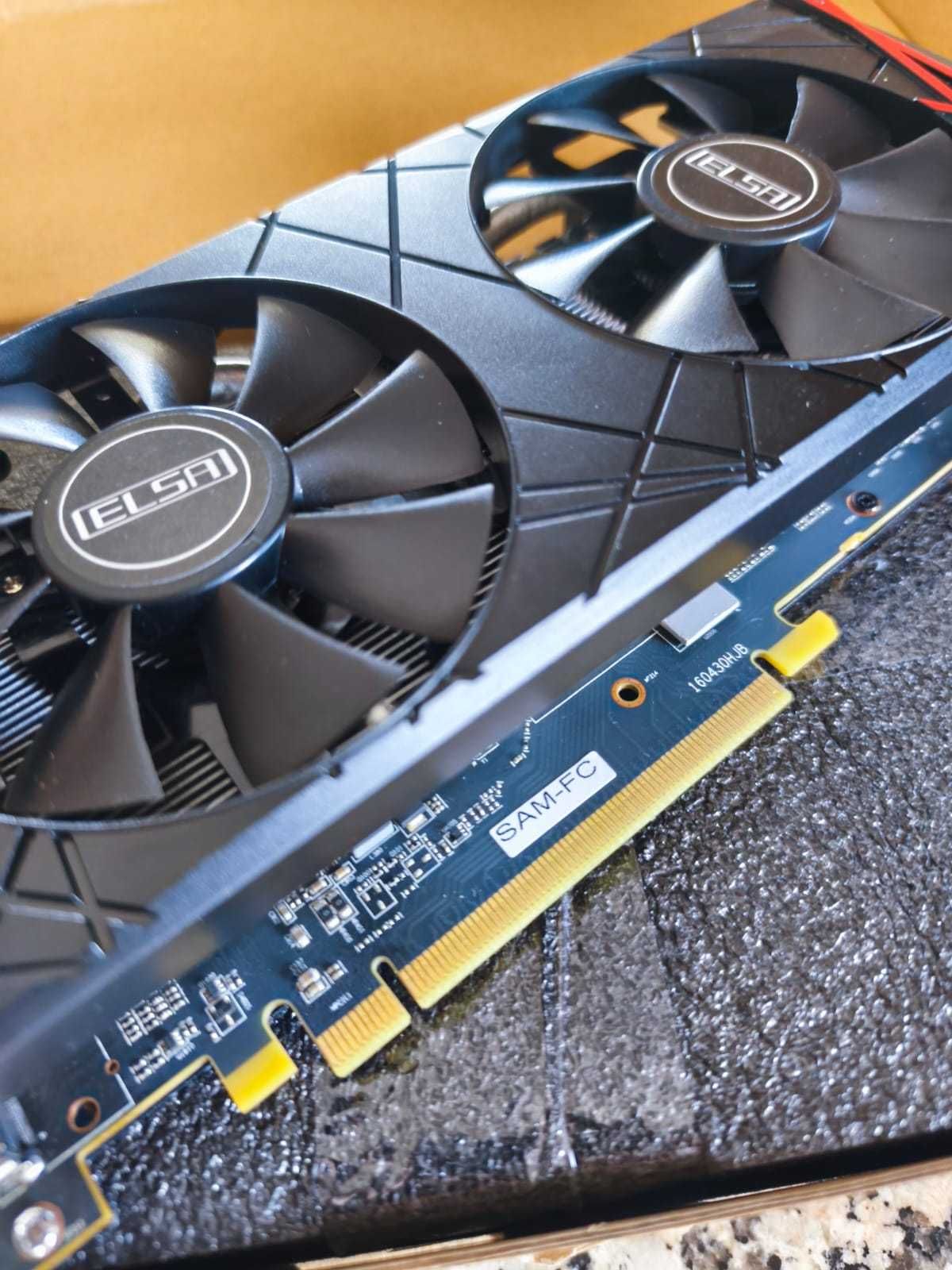 Placa Gráfica AMD RX 580 DDR5 8G - NOVA