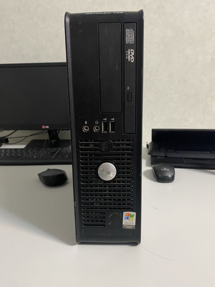 Продам ПК Dell Optiplex 745, монітор, клавіатура та мишка