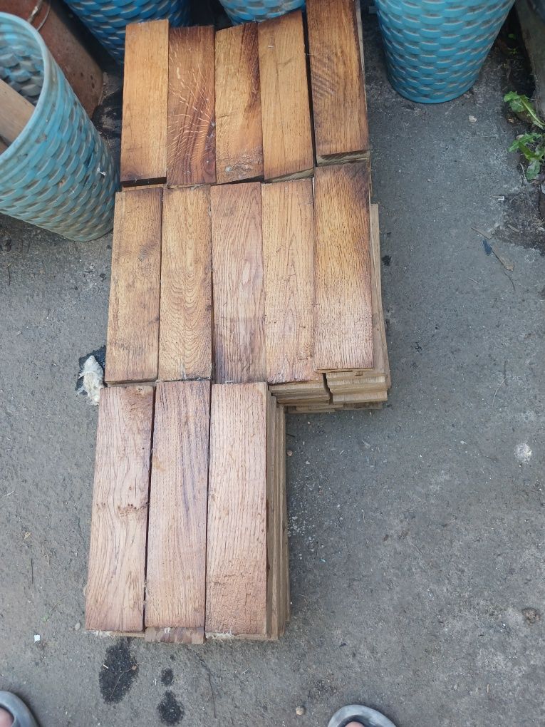Паркет дубовий 28×7×1,5см