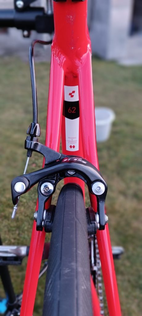 Rower szosowy Cube Peloton roz. 62 nowe koła Vision Team 35 SL