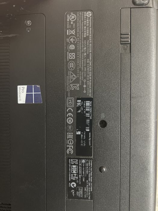 Ноутбук с Европы HP