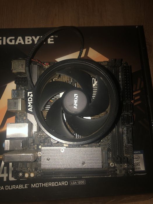 AMD ryzen 5 3600 z Plytą główna A520M