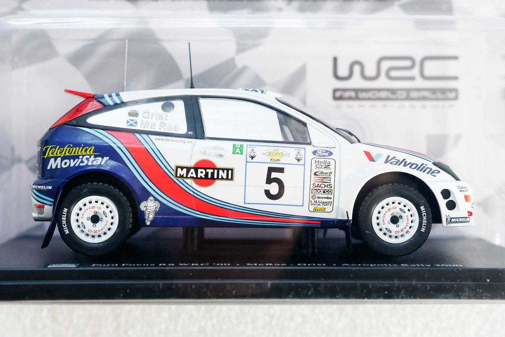 FORD FOCUS RS WRC 1:24 Hachette WRC 2000 Colin McRae
