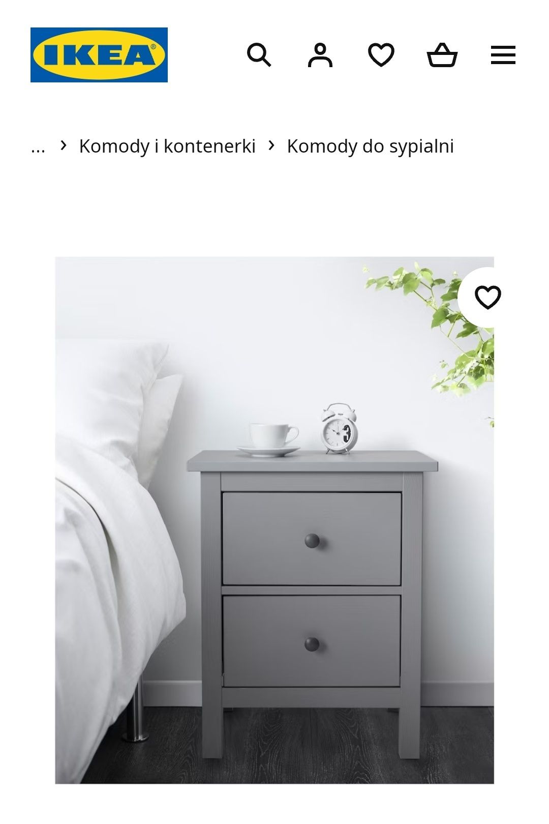 Komoda Ikea HEMNES