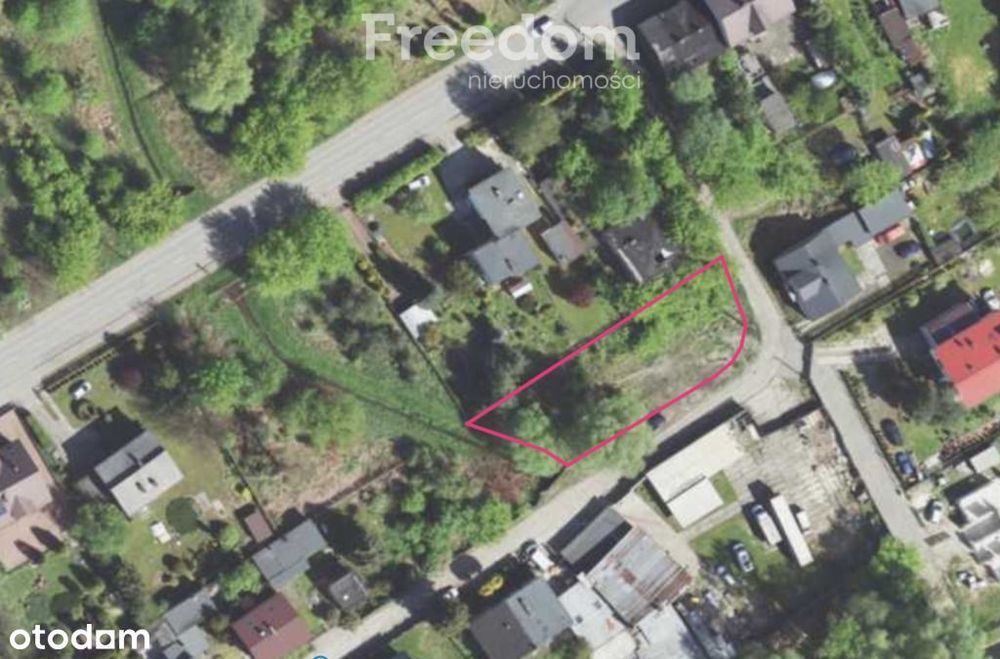 Działka w Sosnowcu o powierzchni 820m2