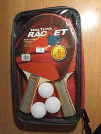 Ракетки для настольного тенниса(пинг понг), шарик-комплект