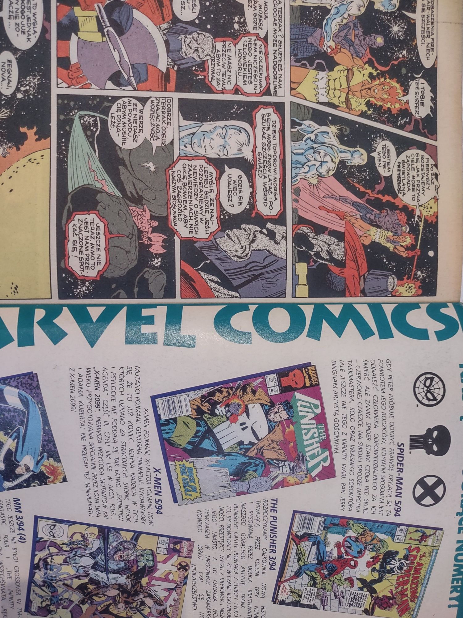 Komiks Mega Marvel 2/94 Silver Surfer Misja Heroldów Tm-Semic