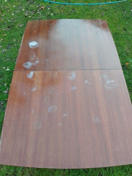 Дерев'яний лакований стіл Ерих Anklam розкладний Анклам стол гдр ретр