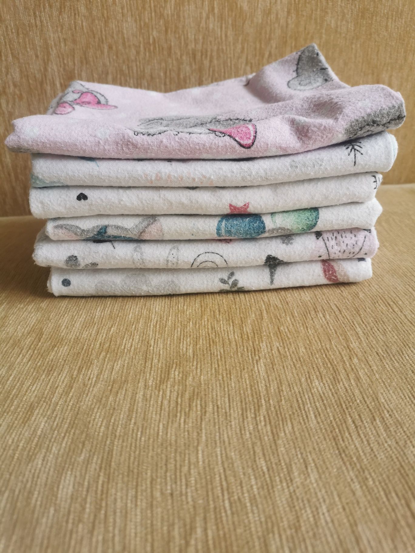 Zestaw pieluch flanelowych