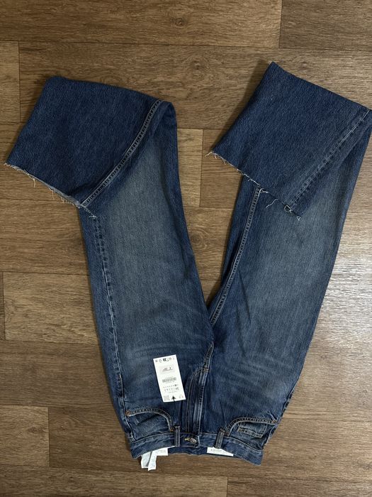 Джинси Zara WIDE LEG з високою посадкою