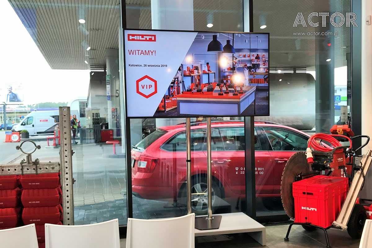 Wynajem Telewizorów, ekranów LED - Konferencje, targi - Katowice Śląsk