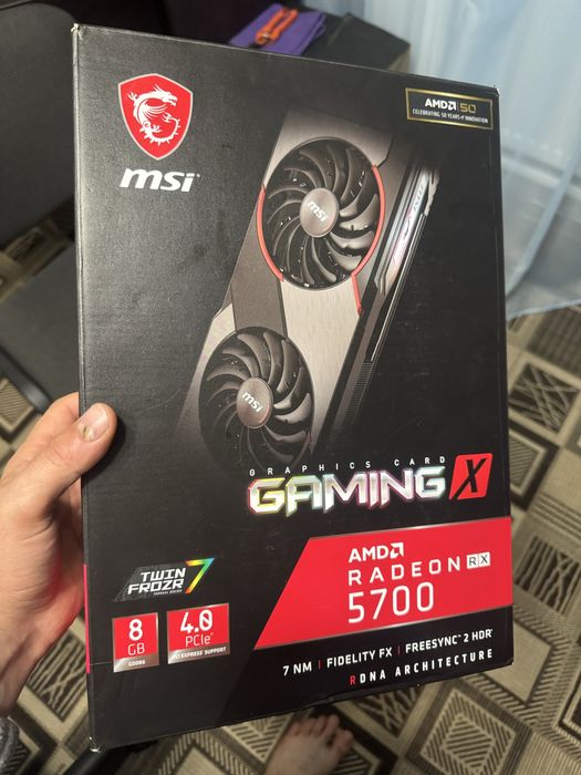 Потужний ігровий компютер  Ryzen 5 5600 MSI RX 5700