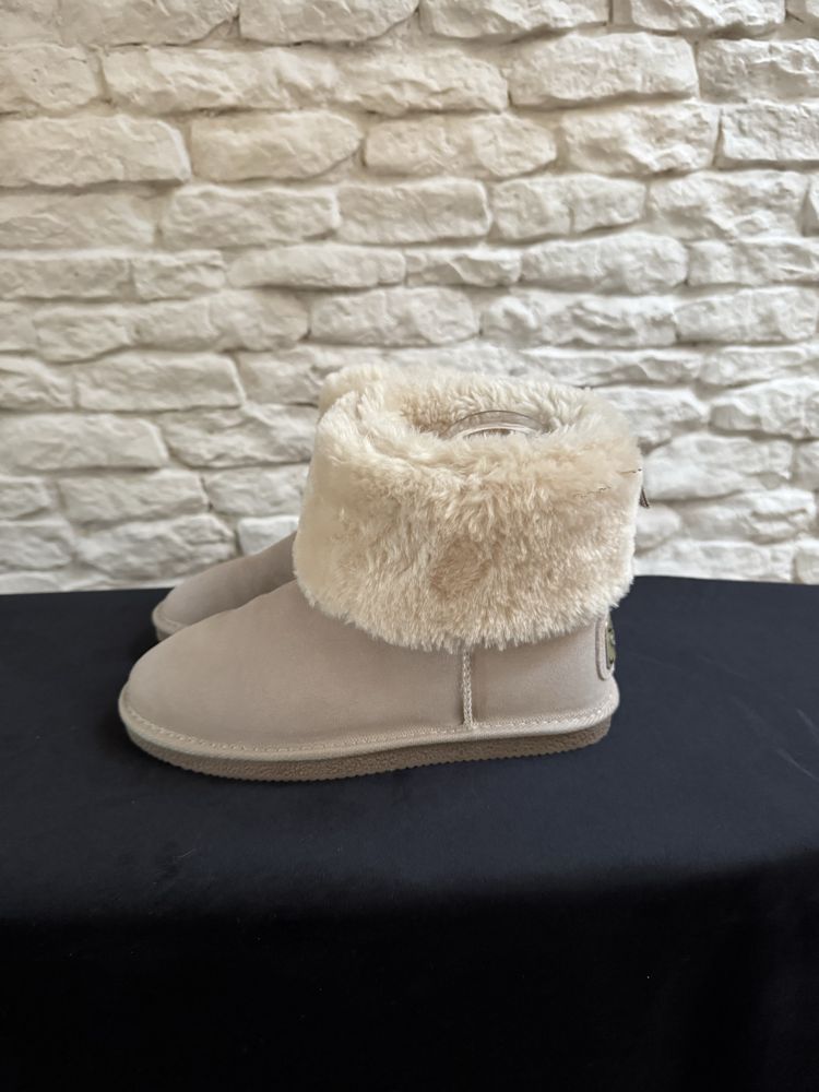 Emu śniegowce 38 CASSIS bezowe z Zalando