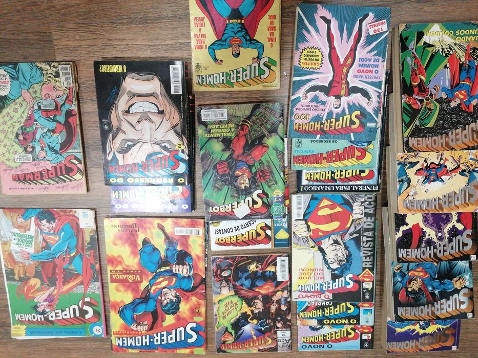 Revistas banda desenhada Super Homem