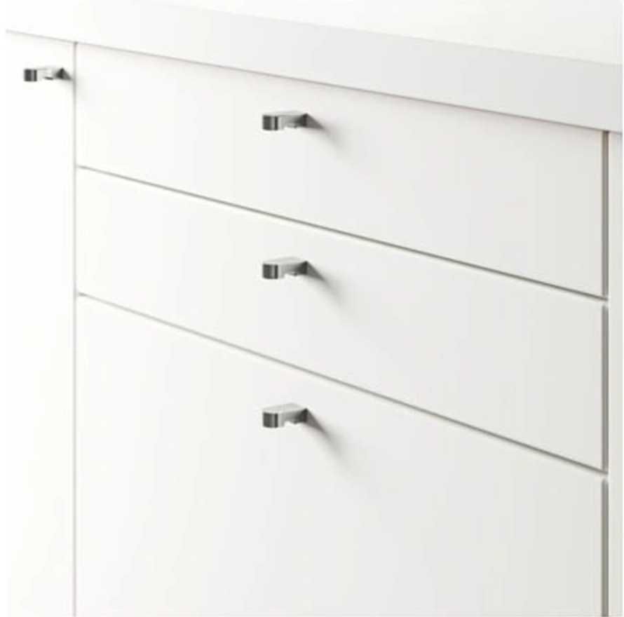 Uchwyt meblowy gałka do szafki IKEA ORRNAS stalowy 17 mm