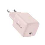 Ładowarka sieciowa Ugreen X512/20W GaN 1x USB-C - różowa