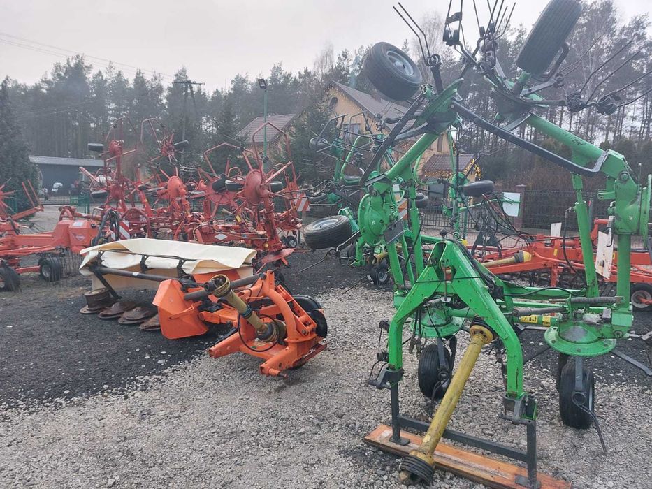 Przetrzasarka do siana kuhn deutz fella krone claas