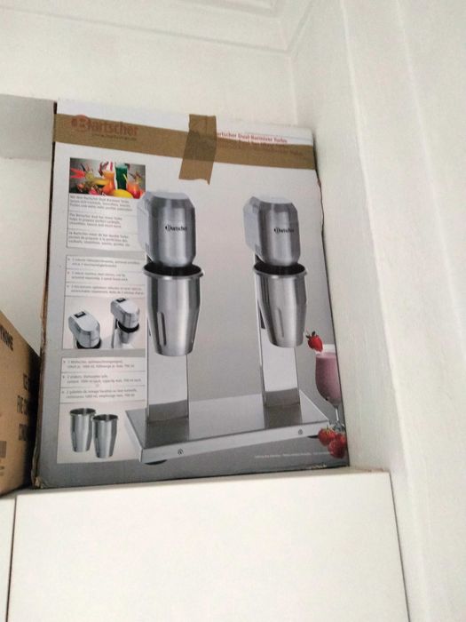 Misturador duplo de bebidas