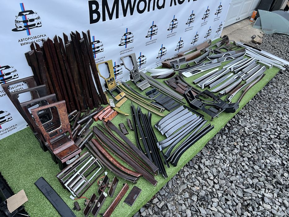 Декор салону BMW дерево E,F,G серія