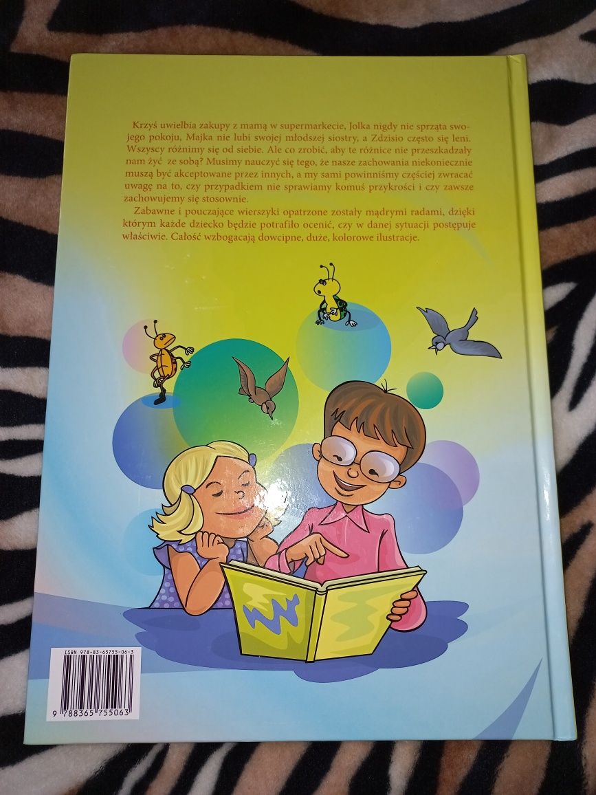 Książeczka książka Dobre wychowanie Ilustrowana kolorowa