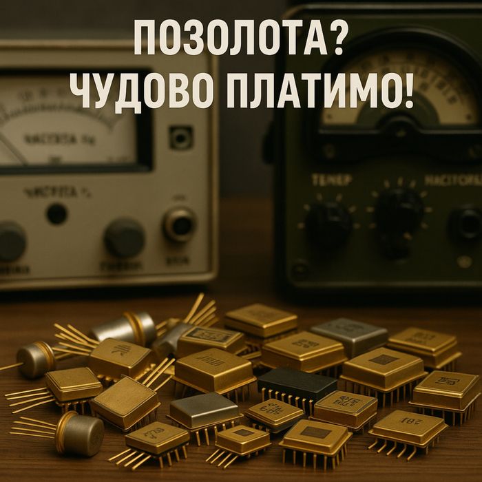Скупка советских радиодеталей, техники