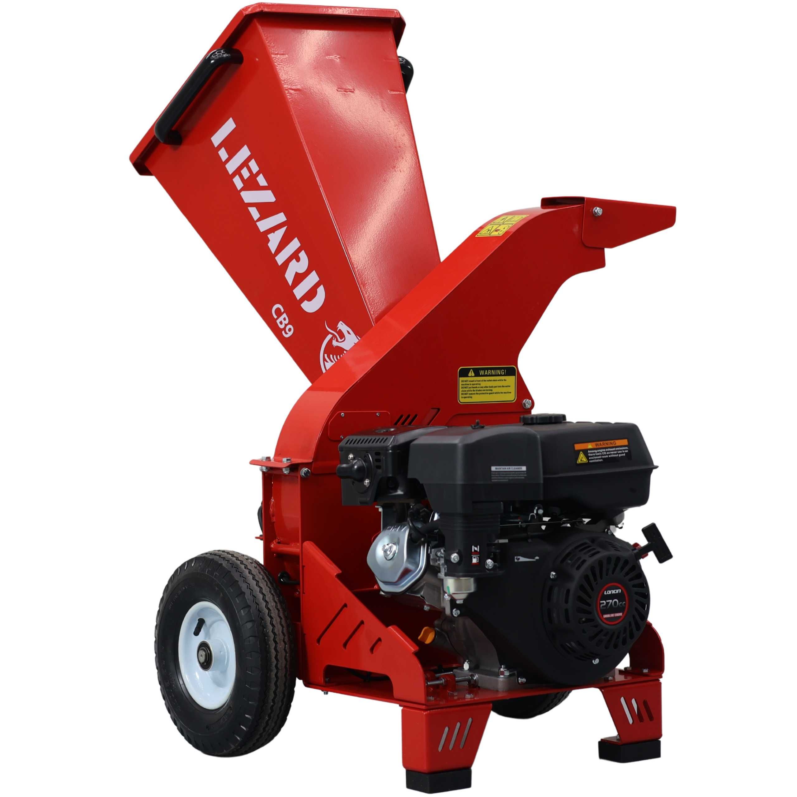 Rębak rozdrabniacz do gałęzi LEZARD CB9 Loncin 9KM 70-90MM + gratis