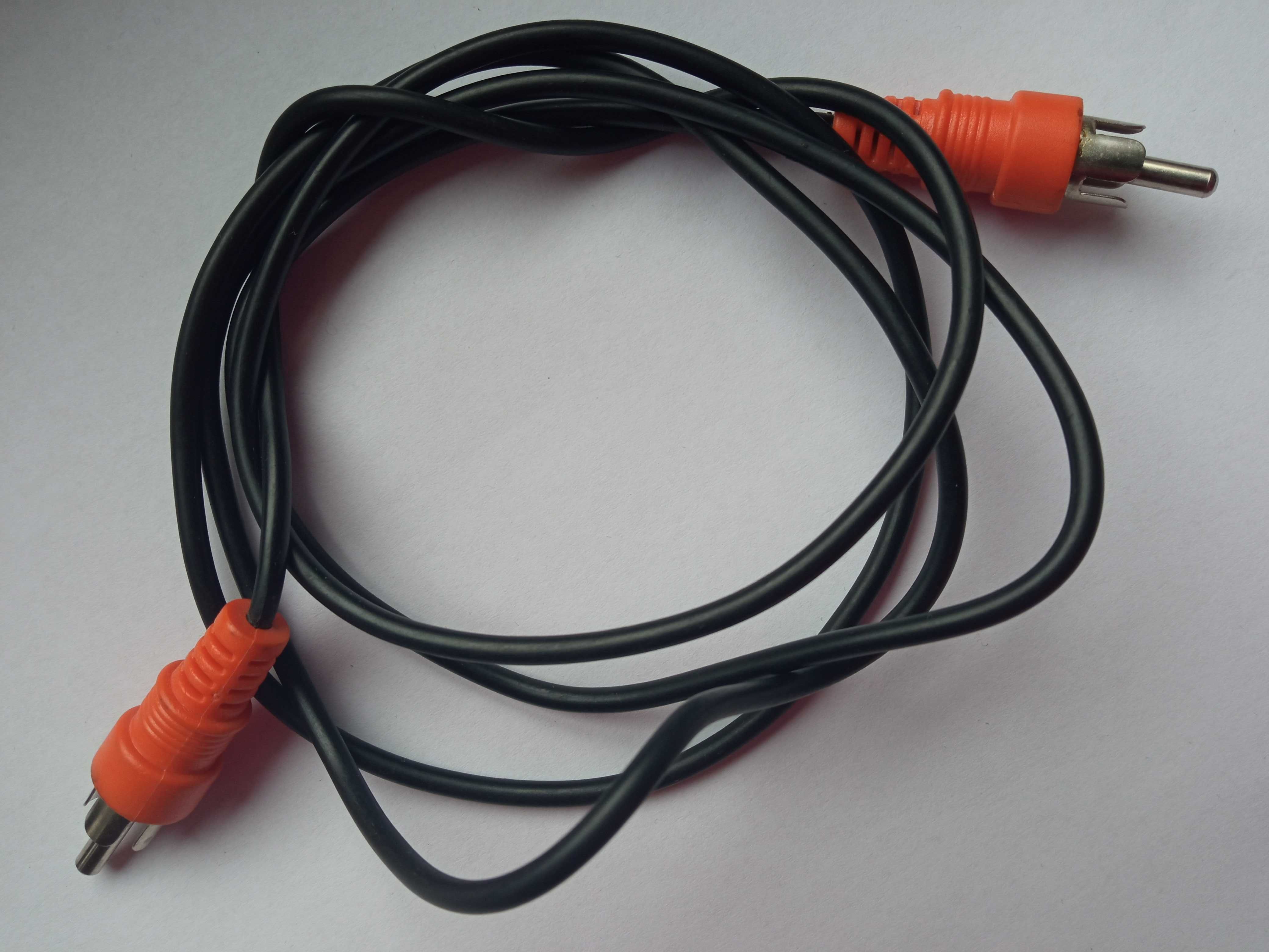 Kabel 1 RCA - 1 RCA 115 cm wtyk 3,5
