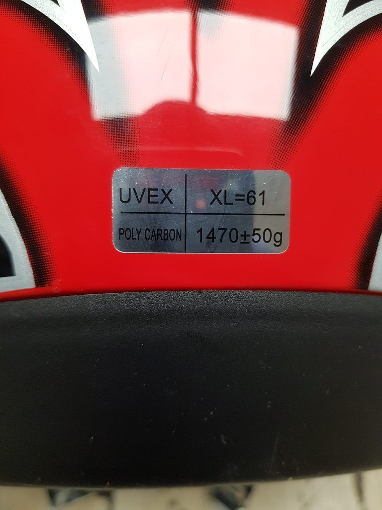 Kask motocyklowy Uvex VX8 Dekor rozmiar XL 61