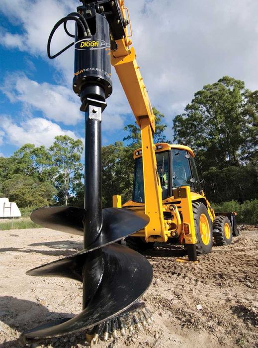 Wiertnica hydrauliczna do koparki DIGGA PD7 - koparki 6.0 - 8.0 t.