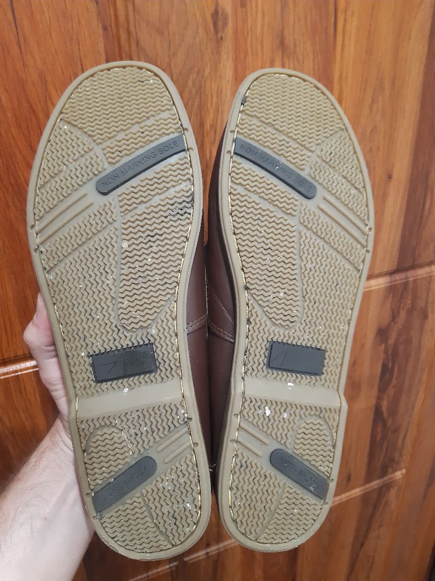 Макасины лоферы туфли hush puppies чоловічі