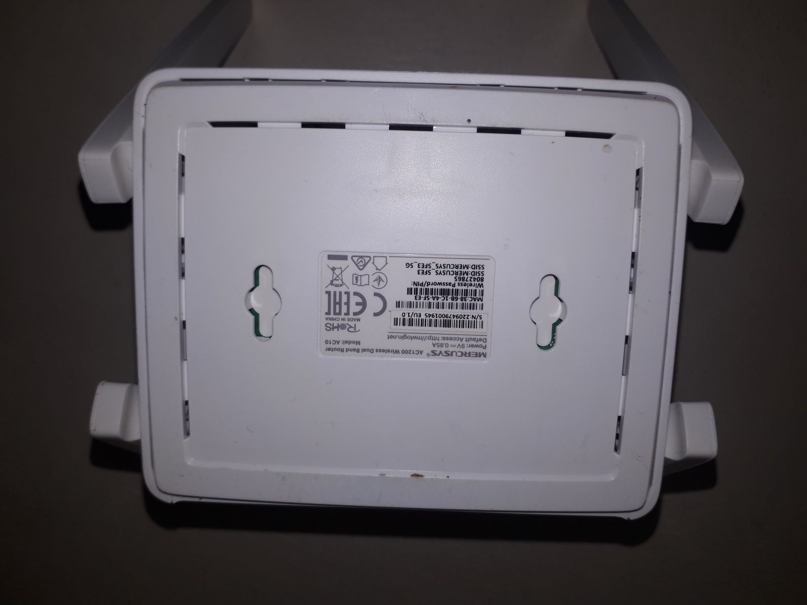 WI-FI Роутер фірми Mercusys. Model:AC10