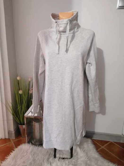 Długa wiosenna bluza sukienka tunika M/L