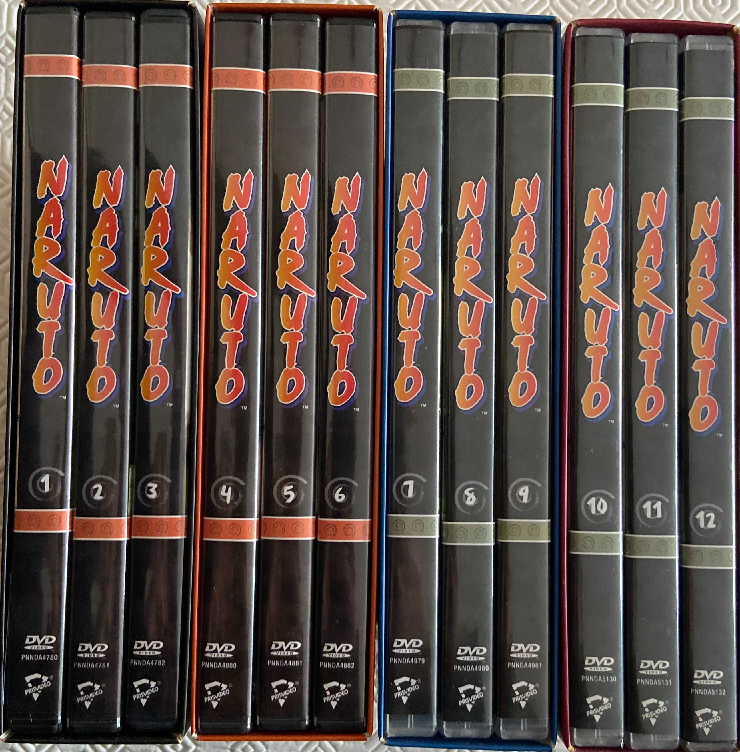 DVD's Coleção Naruto