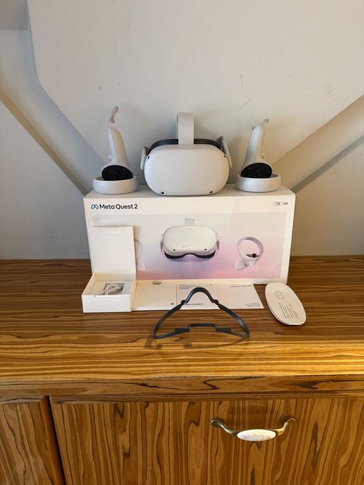 Gogle Meta oculus quest 2 II 128GB VR wirtualna rzeczywistość Zestaw!!