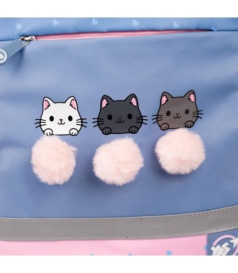 рюкзак YES шкільний S-52/559884 "Meow-Meow" Ergo 36х28х13см.