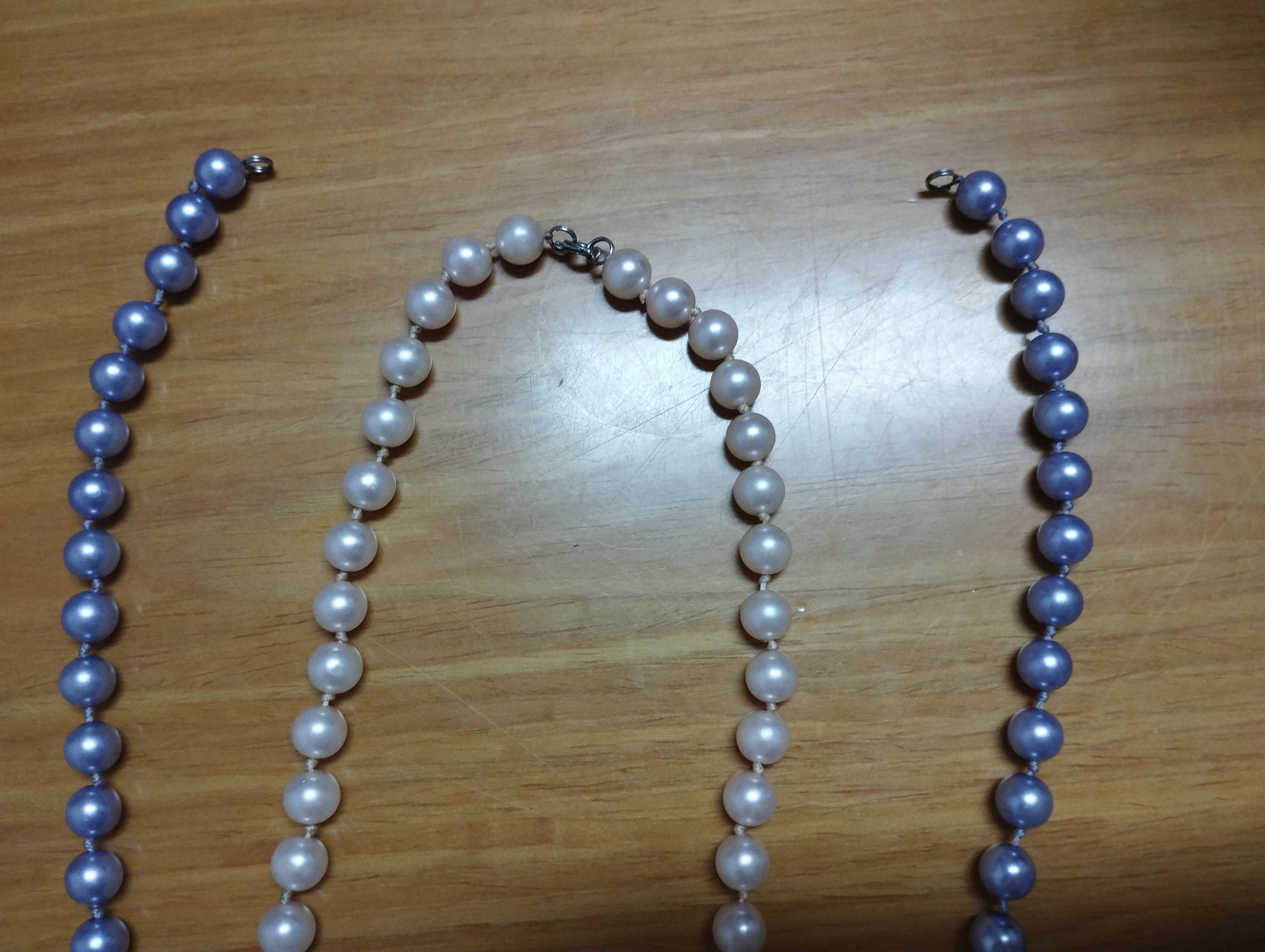 Conjunto Novo de Pérolas da Moda - fios ajustáveis e brincos