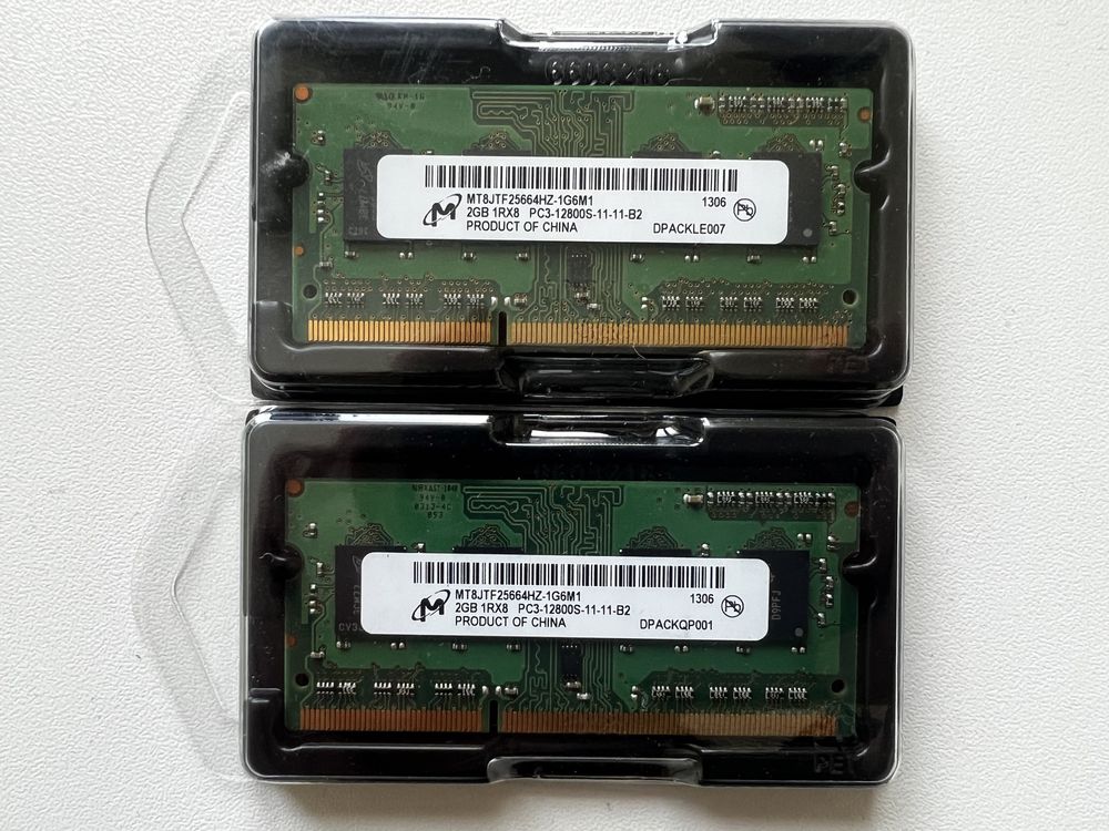 4GB (2x 2GB) RAM DDR3 do laptopa