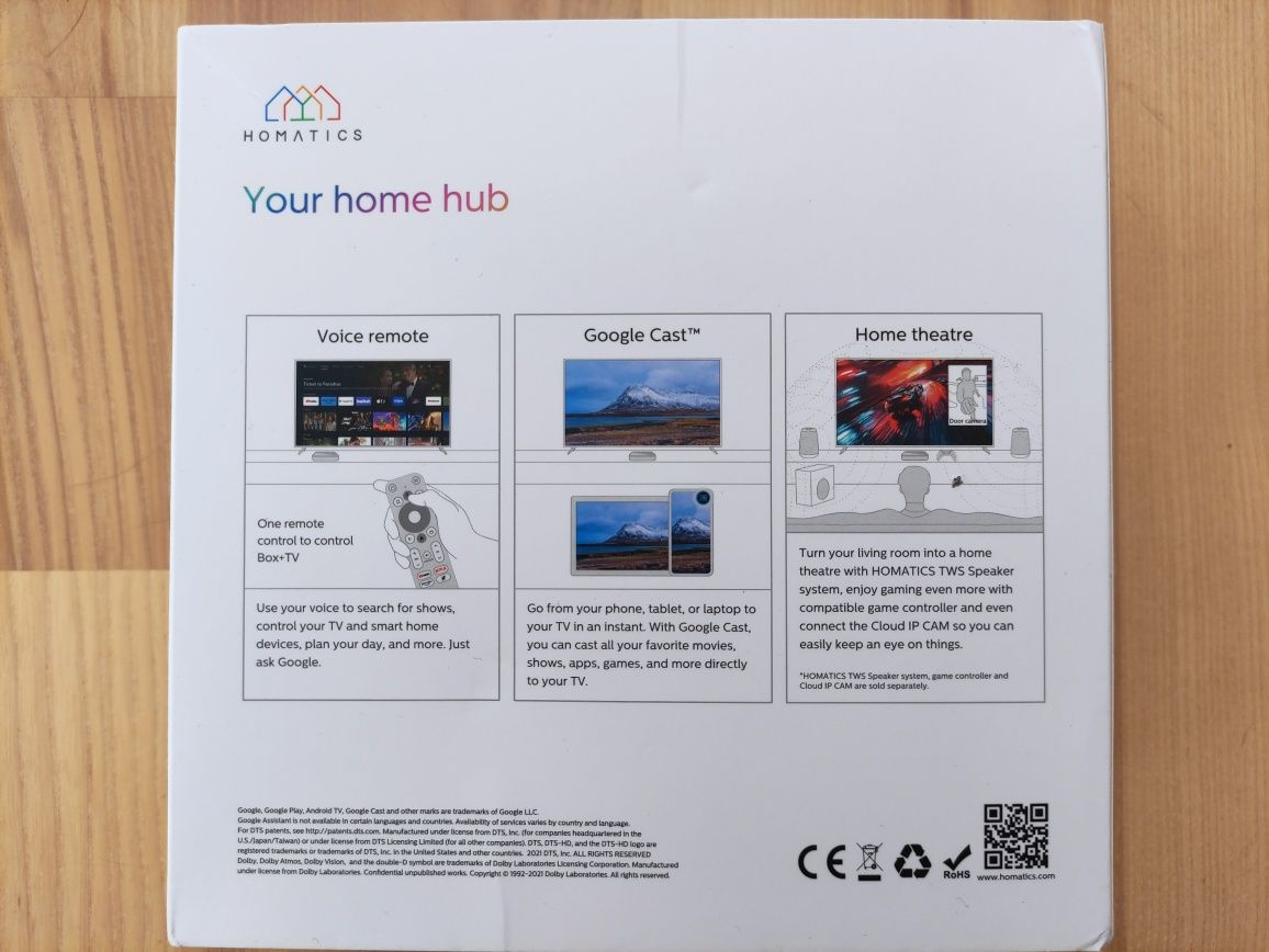 Homatics Box R 4K Plus 4/32gb NEW Android TV Box Global Version