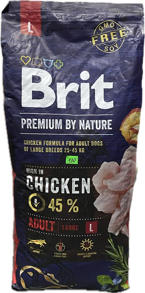 BRIT Premium L курка для собак 15кг