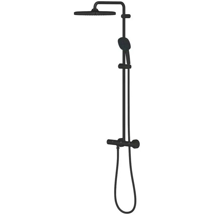 266892431 Grohe Tempesta 250 Cube душ.система з термостатом чорна мат.