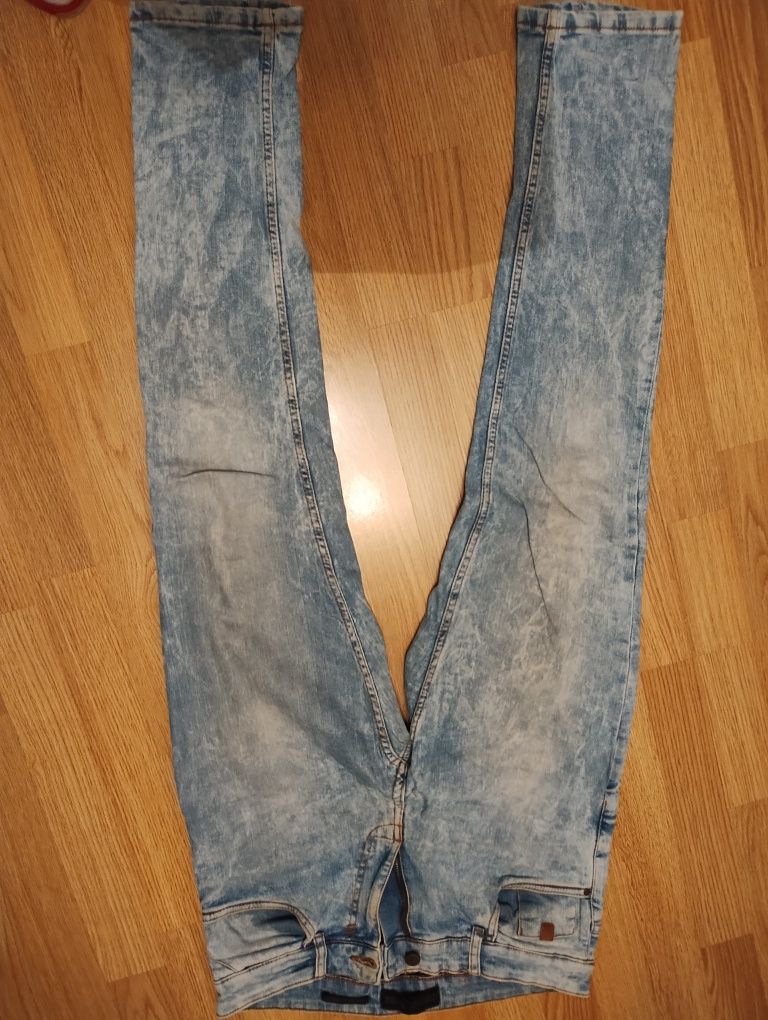 spodnie męskie jeans reserved rozmiar 31/32 denim