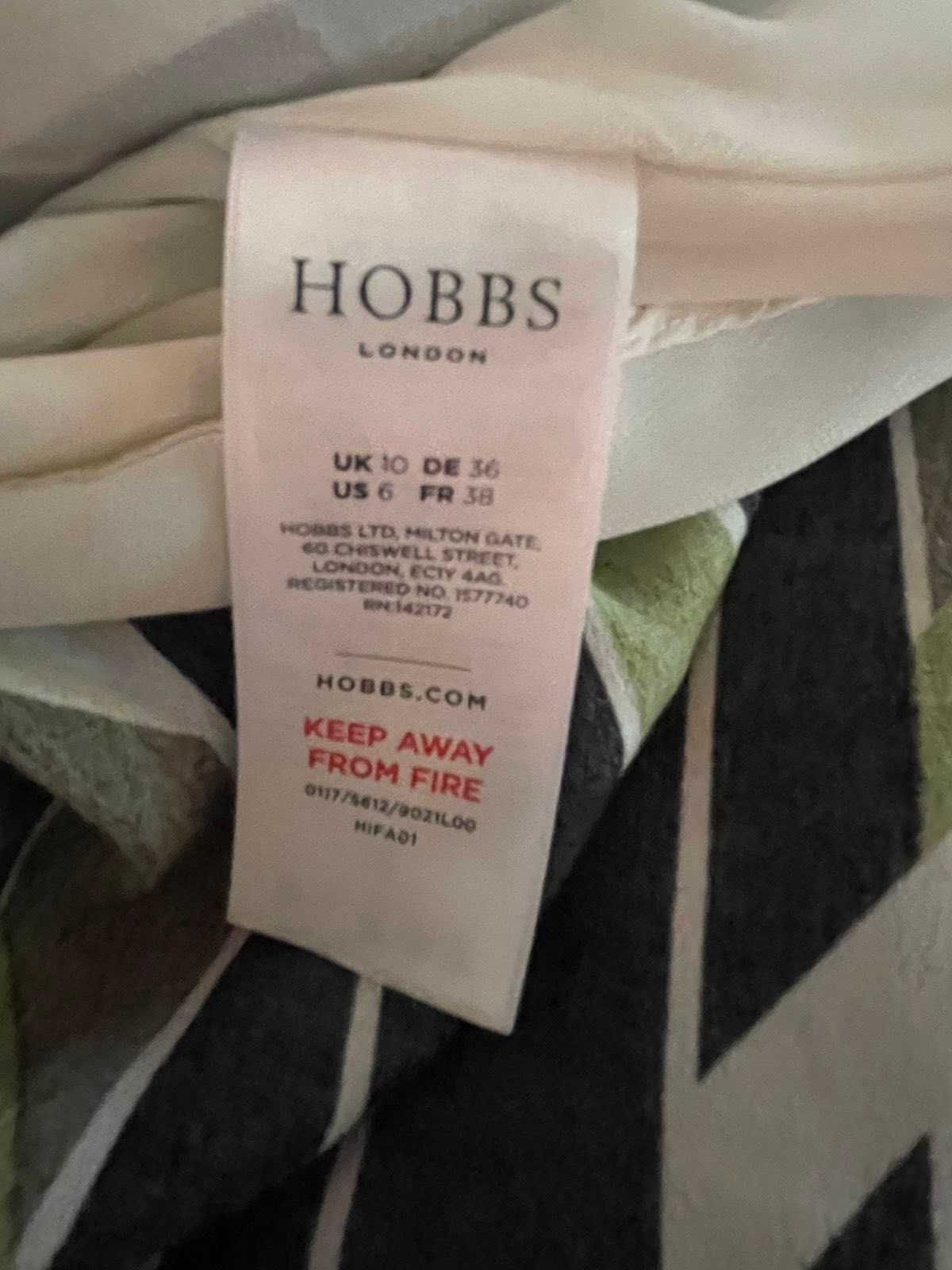 Платье-рубашка миди летнее Hobbs оригинал ретро, S 44 36євро
