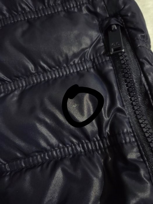 różowa granatowa kamizelka bezrękawnik z kapturem ciepła pikowana 104